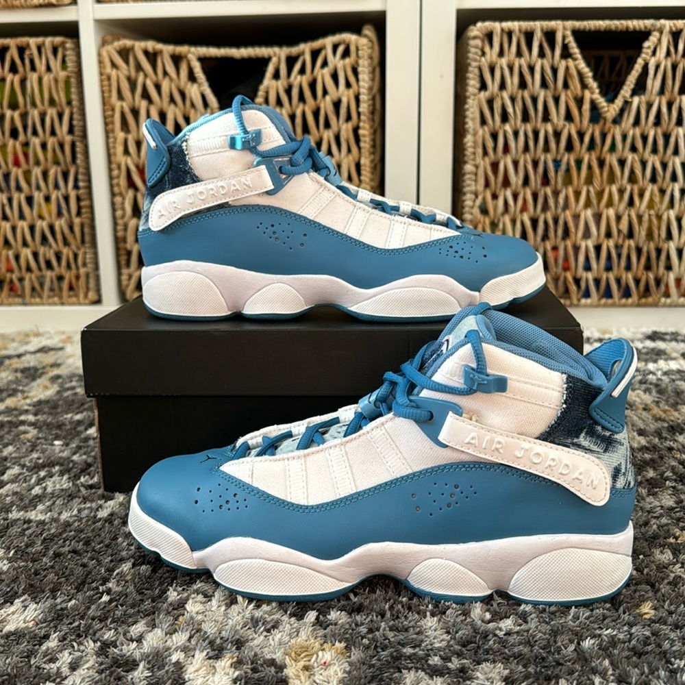 Jordan 6 rings Bleached Denim